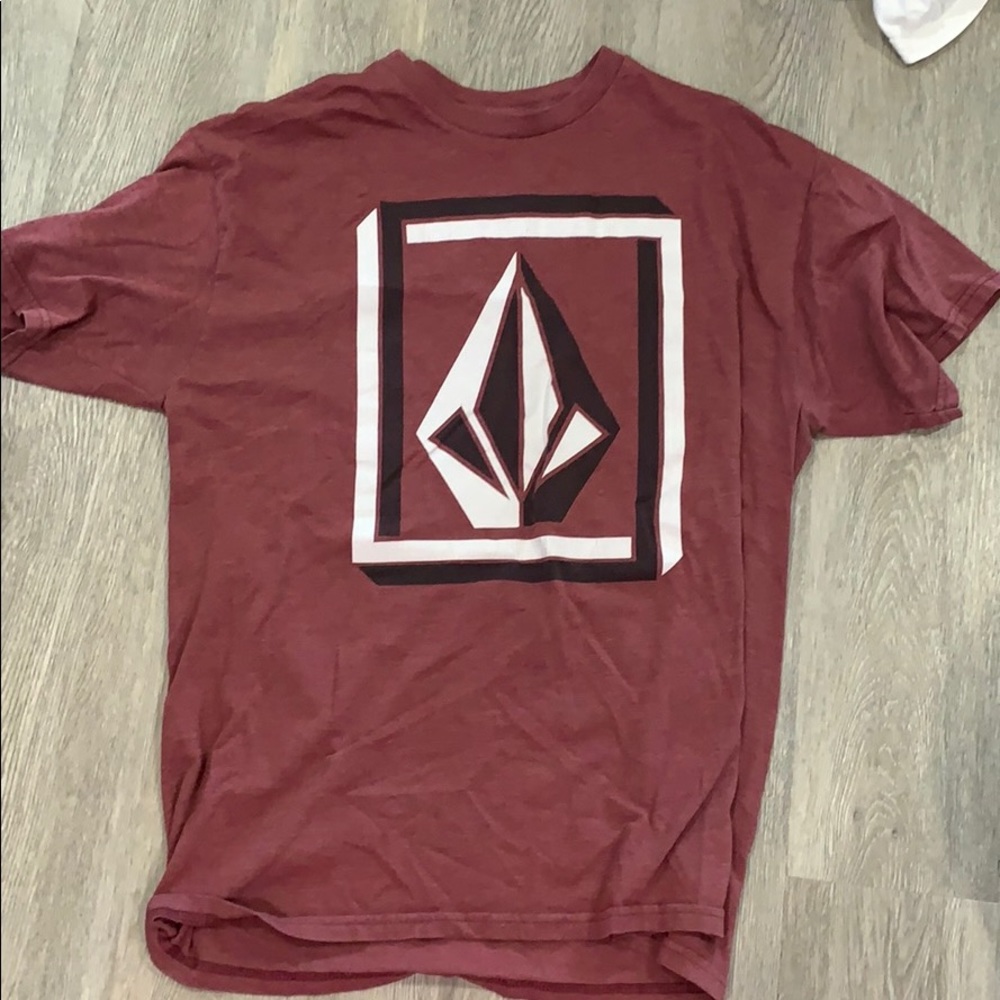 Maroon Volcom T-shirt